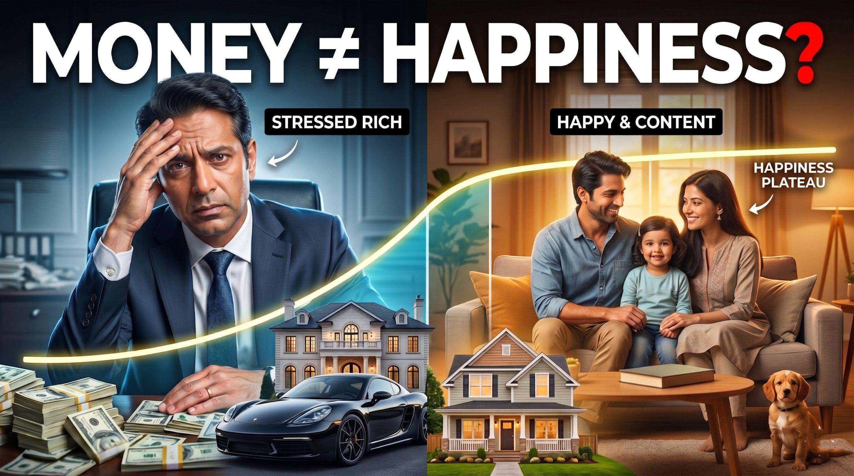 The Money-Happiness Equation: What Research Says (And What Wealthy Indians Regret)