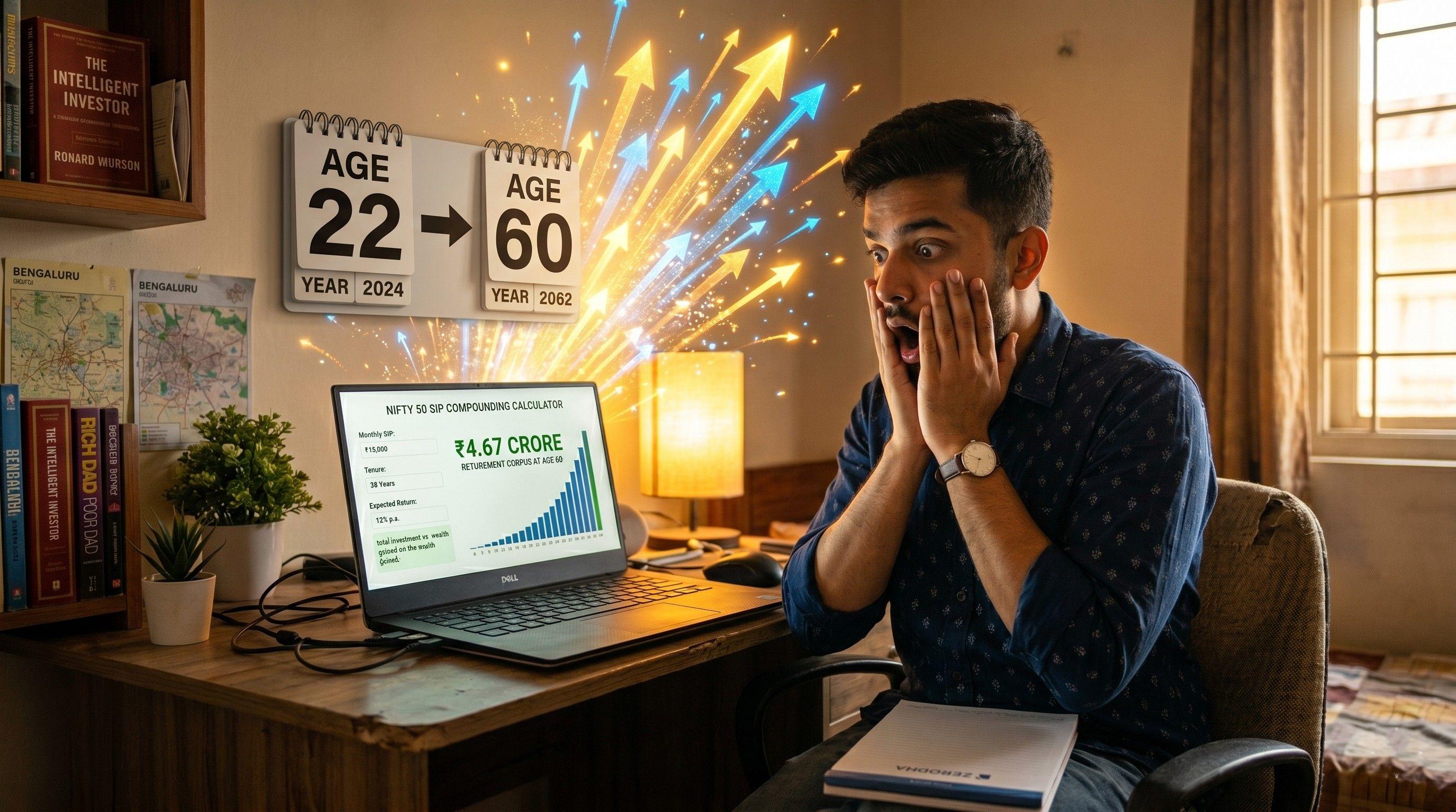 The Procrastination Tax: How Rs 10,000 You Don't Invest Today Costs You Lakhs